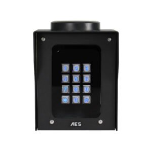 4G Cellular Keypad and 125k Prox Reader Only, Powder Coat Pedestal