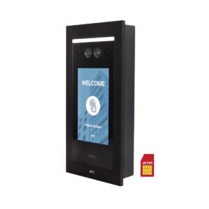 Multi Resident IP Video Callbox w/Touchscreen, Powder Coat Imperial incl built-in 4G Cellu