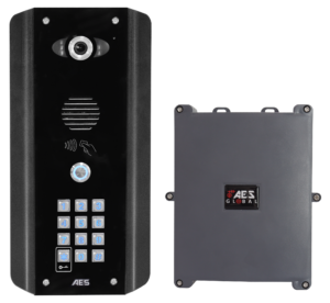 1 button Opyn IP Video Callbox Powder Coat Architectural with Keypad incl separate 4G Cell