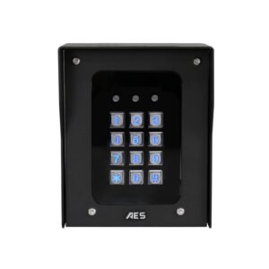 Standalone Keypad with 125k Prox Reader, Powder Coat Pedestal